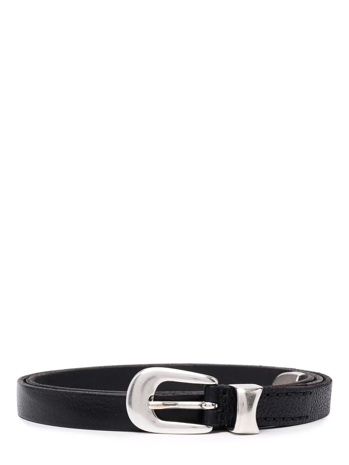 Our Legacy belt in black leather | Quaranta Boutique Our legacy